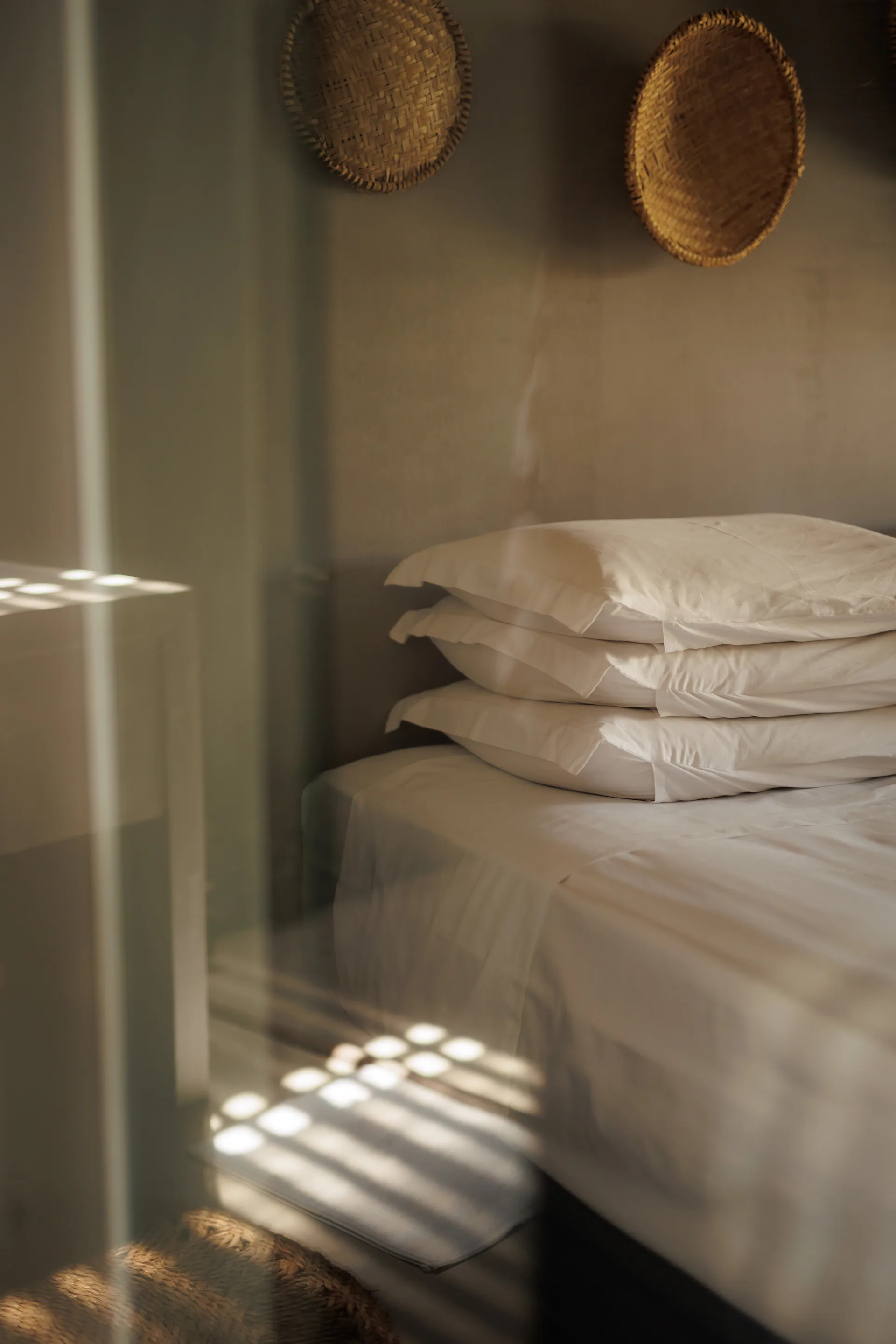 Cama com luz natural
