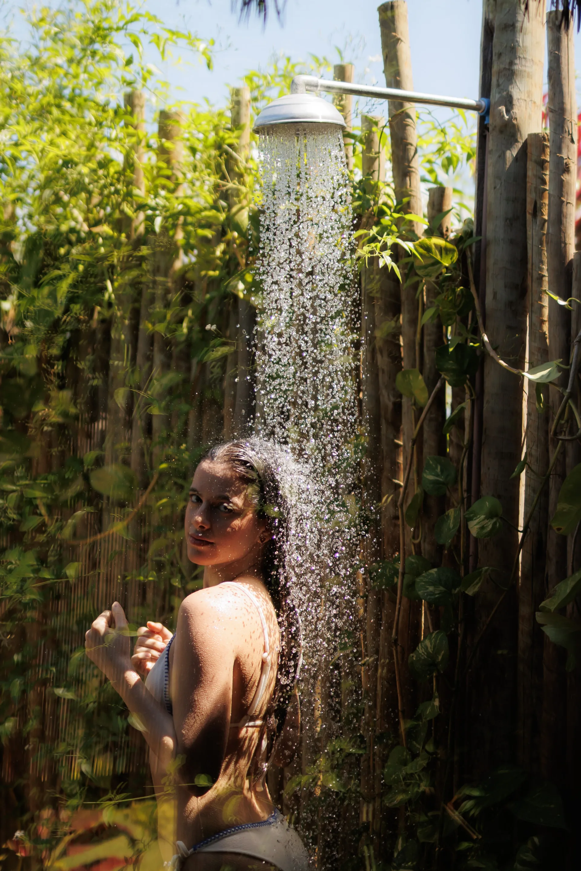 Ducha ao ar livre